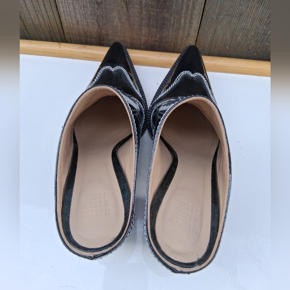 Maryam Nassir Zadeh Romeo Patent Leather Mules 37 - Picture 2 of 7